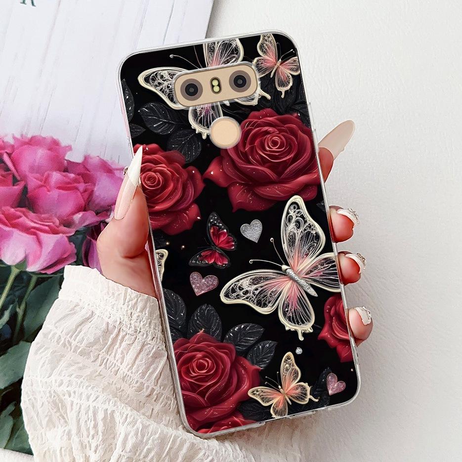 For LG G6 Case LG G6+ H870 H871 H872 H873 H870K Luxury Fashion Painted Cover 5.7'' Soft Silicone Case For LG G6 Plus LGG6 Fundas