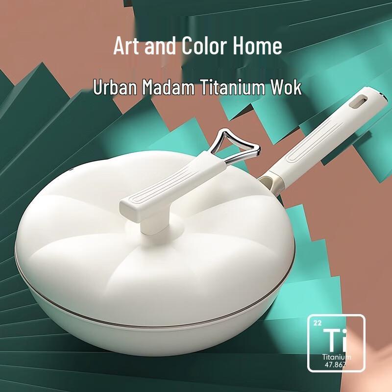 DStt Artistic Titanium Non-Stick Wok