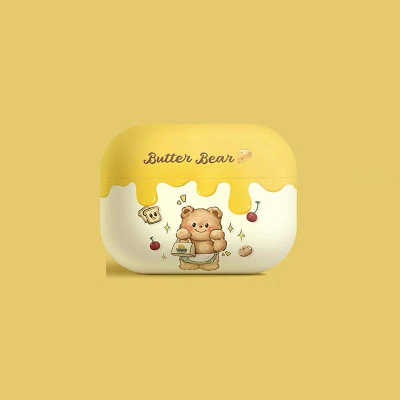 Applicable AirPods4 Protective Case Pro2 Apple 3rd Generation 4th Generation Earphone Case All-inclusive Wireless Bluetooth Earphone Case