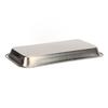 Stainless Steel Surgical Dental Tray Rectangular Metal Cosmetic Storage Tray for Nail Art Equipment