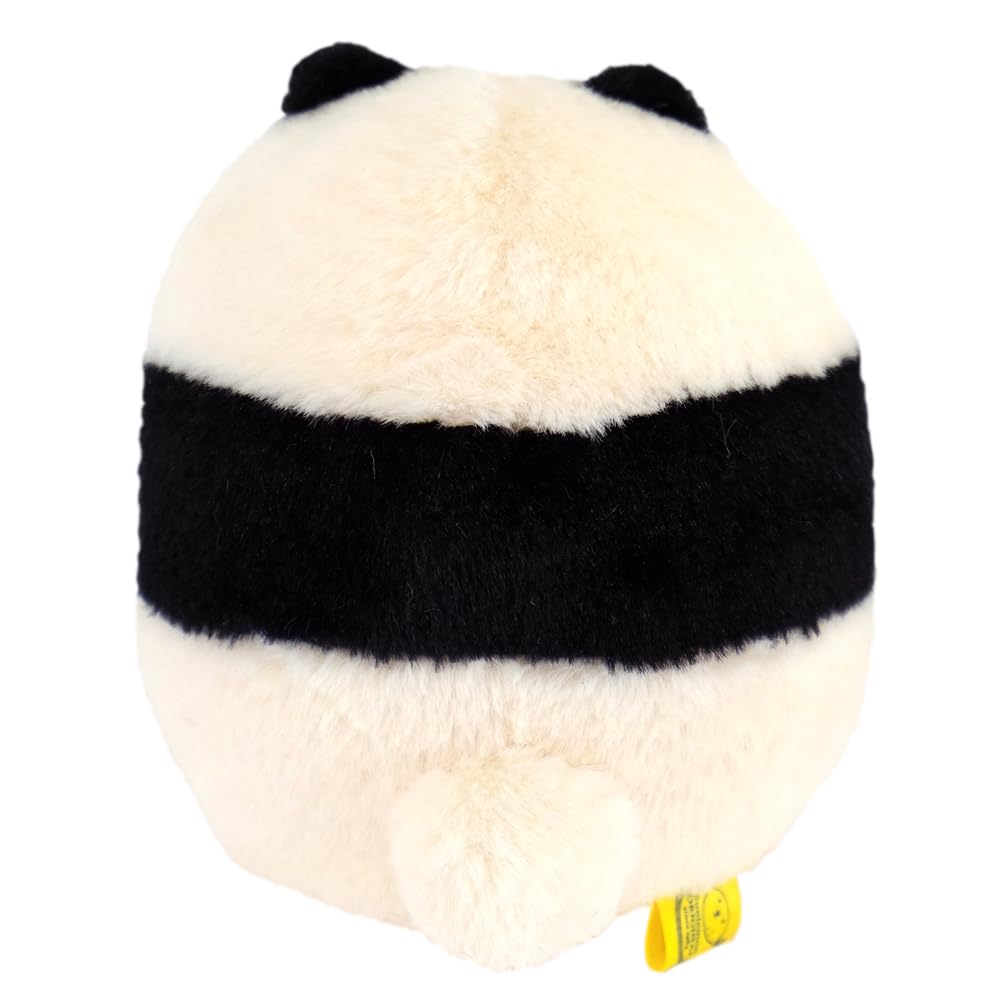 Sunlemon Pam Pam Plüschtier S Panda WH 10 x 11 x 11,5cm Tier Niedlich und Rund Weiß Handflächengroßes Plüschtier P-1033