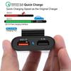 Universal 4 Ports USB Car Charger Front Seat Back Seat QC3.0 Quick Charging USB Adapter for Car Charger USB Fast Charger