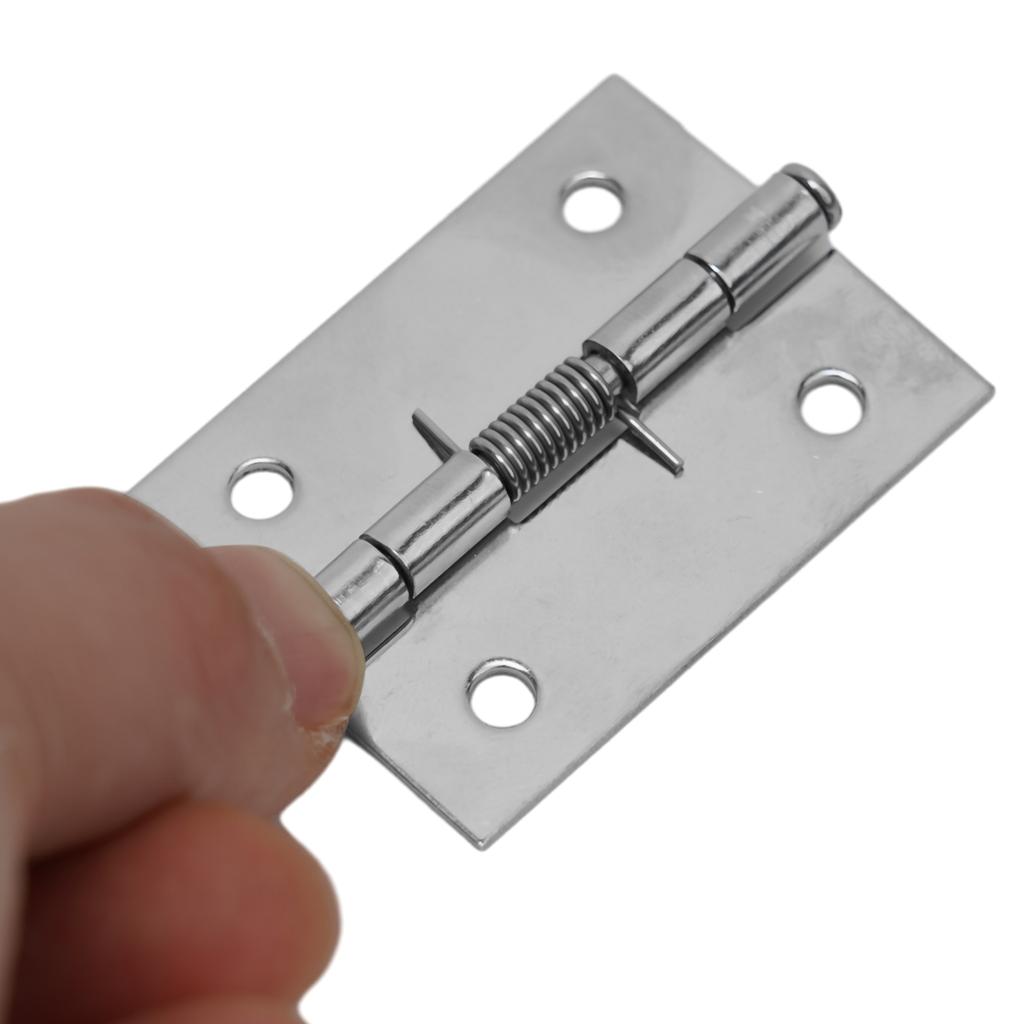 Door Internal Hinge Self Closing Spring Stainless Steel Install By Screw