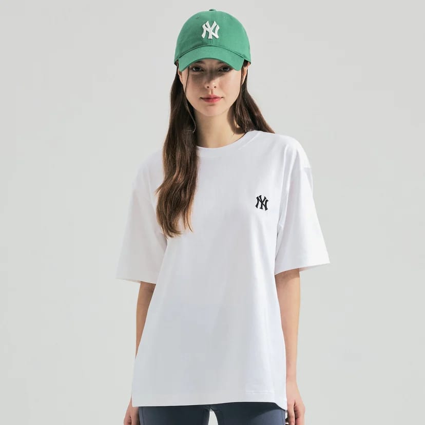 MLB New York Yankees SS24 T-Shirt Unisex Creme 3ATSB1143-50CRS