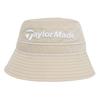 TaylorMade Men's Lined Bucket Hat, Beige, Size 58cm, with Visor, 2025SS UN559