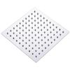 Larsd AL8073 304 Stainless Steel Square Ultra-Thin Shower Head