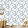 Happy Stars and Clouds and Moons Wallpaper for Living Room and Bedroom 50x1000