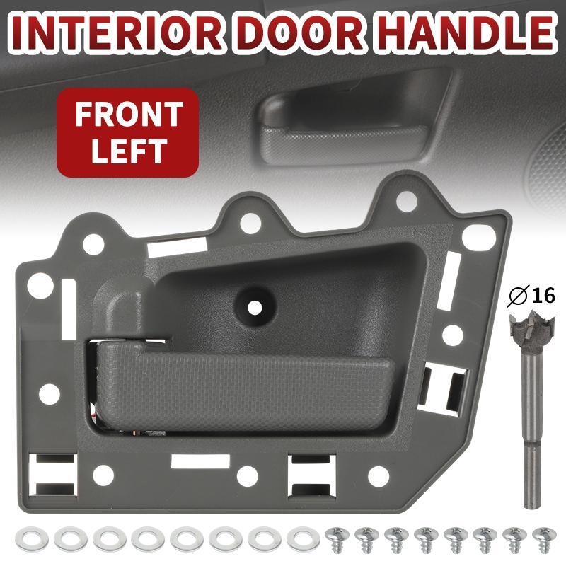 Car ide Interior Door Handle Trim Gray Front Rear Interior Door Handle For Jeep Grand Cherokee 2005-2010 Auto Accessories Gray Front left