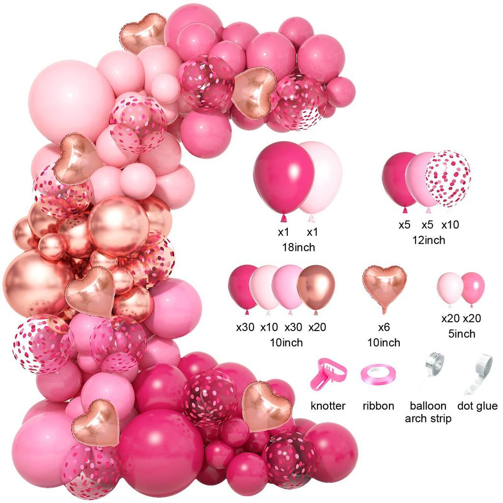 Balloon Package Balloon Wedding Arch Decoration Party Birthday Balloon Baby Bath Balloon Arrangement