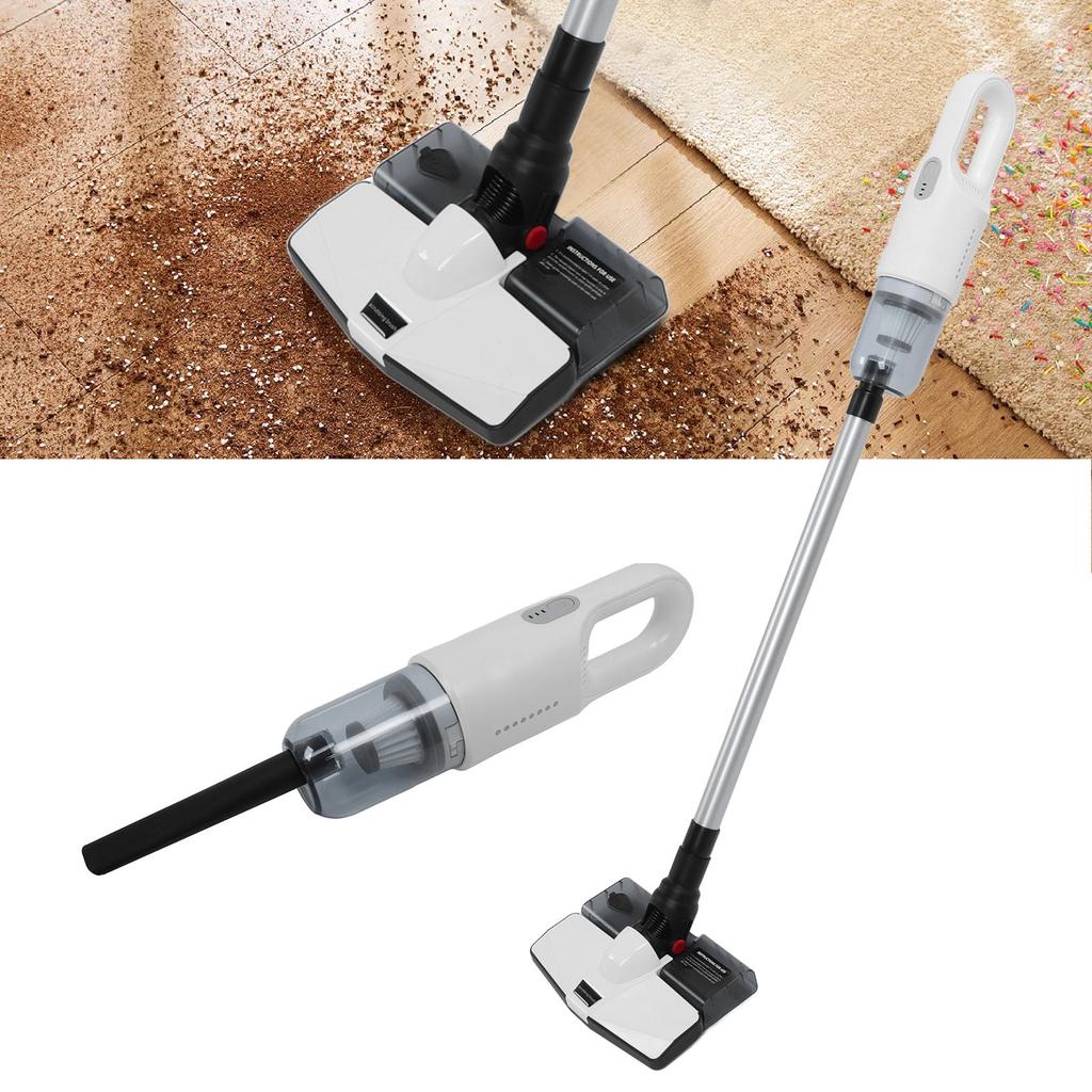 Cordless Vacuum Cleaner 6000mAh 2 Gears Powerful Suction Wet Dry Vacuum Cleaner with Mop Water 400ml Dust Box for Pet Hair