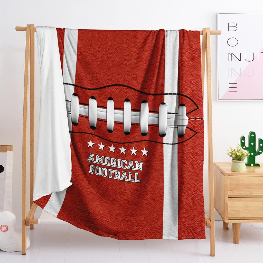 Blanket Flannel Blanket Sports Ball 3D Digital Printing Blanket Blanket