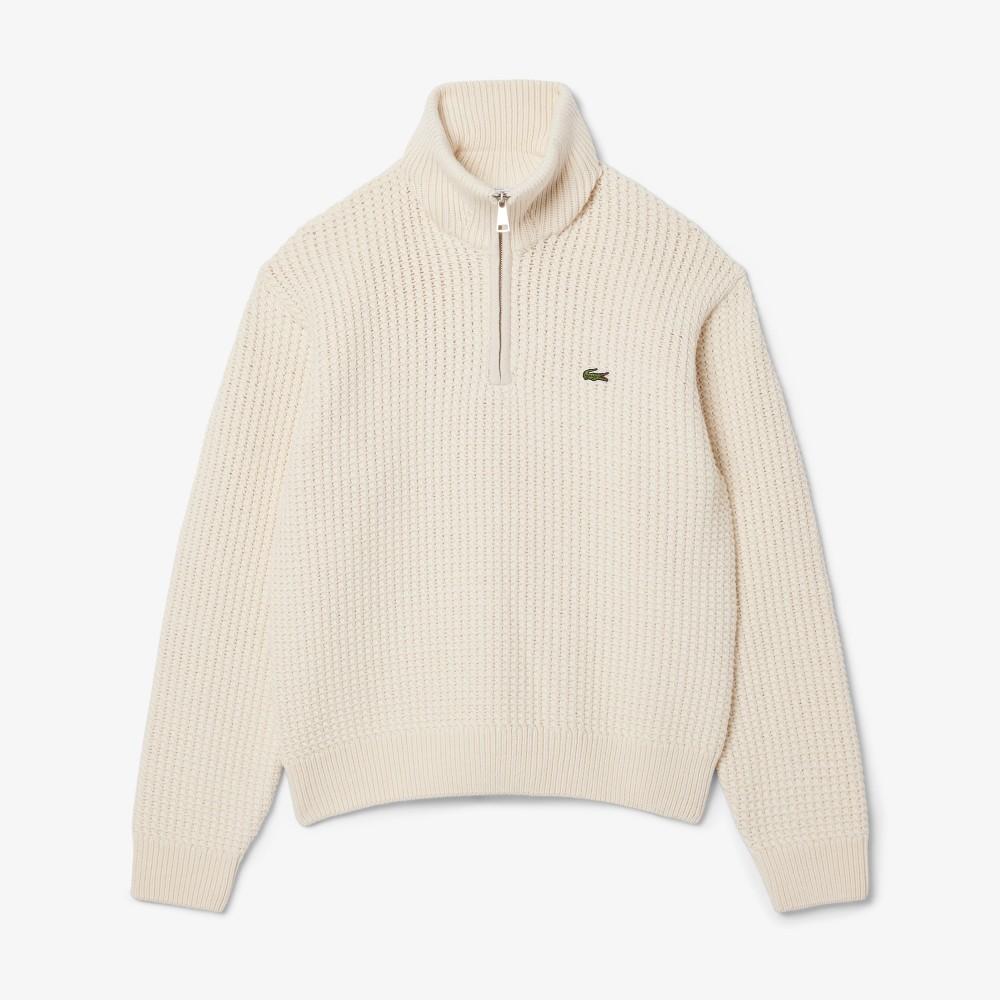 Lacoste Men's Scasi Knit Collar Sweater AH5205-55NXFJ
