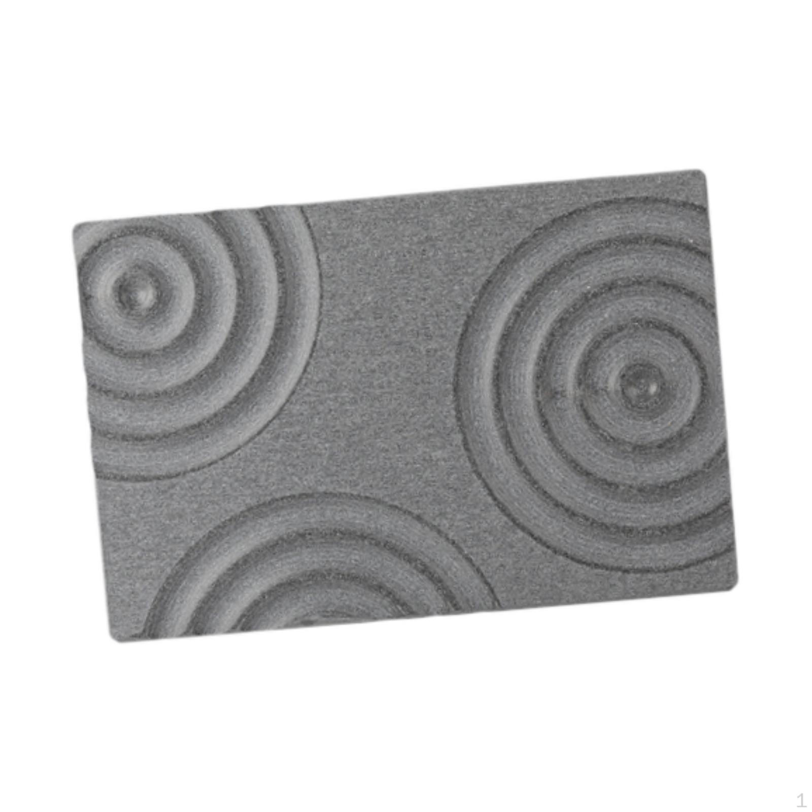 

Килимок для сушіння посуду Вбираюча дренажна подушка Кухонна стійка Посуд для каструль темно-сірий колір