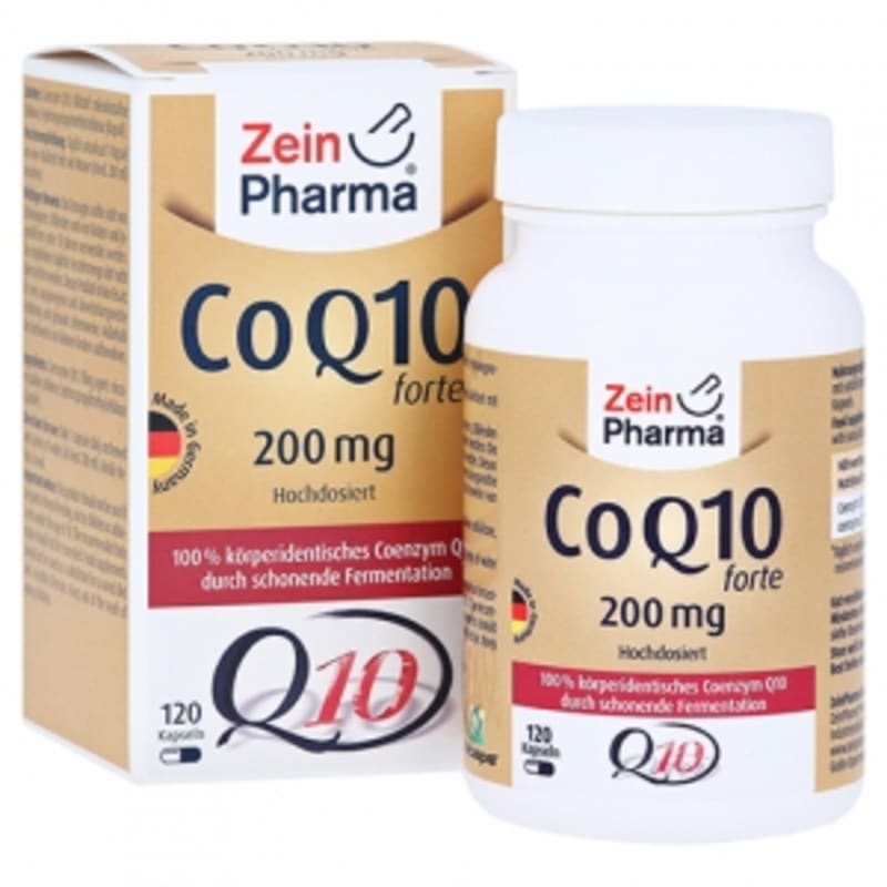

Zein Pharma Coenzyme Q10 Forte 200 mg 120 Capsules