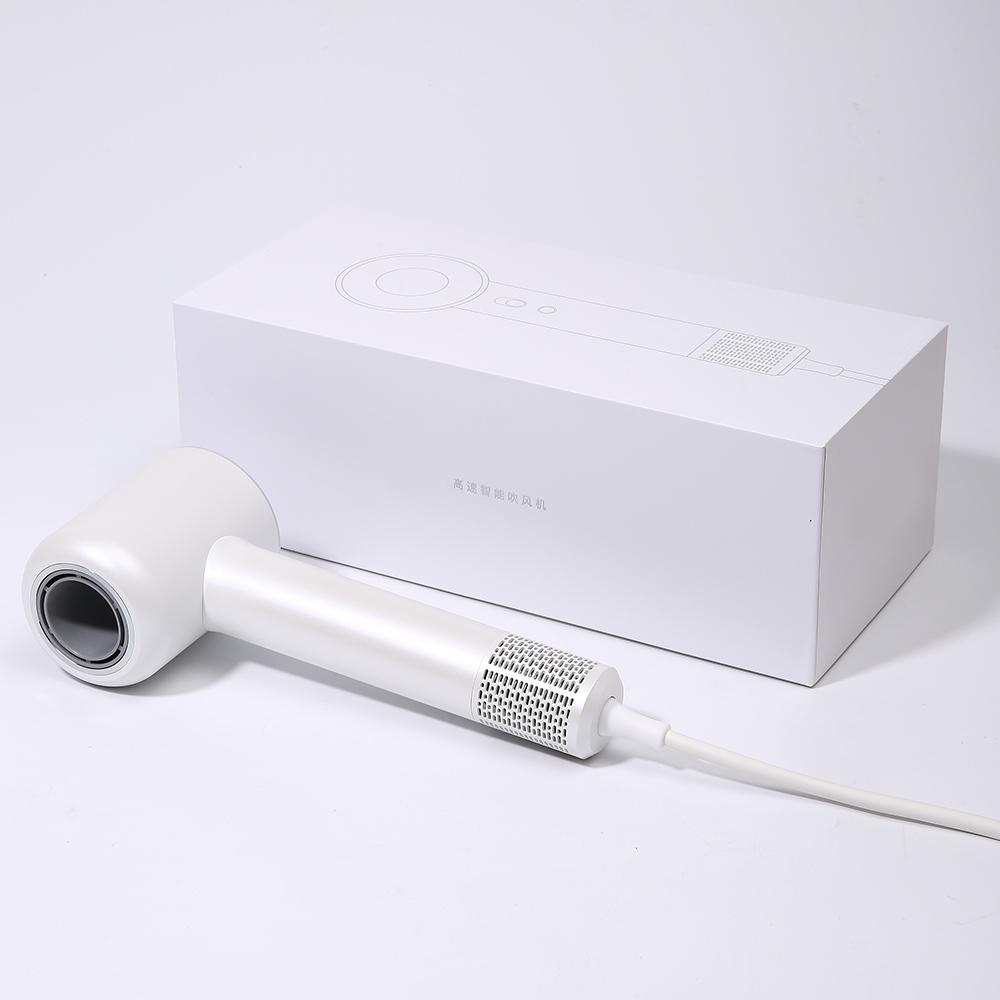 Sèche-cheveux professionnel Haute vitesse 23m/s Soin capillaire aux ions négatifs 110000 tr/min Sèche-cheveux Faible bruit Contrôle intelligent de la température