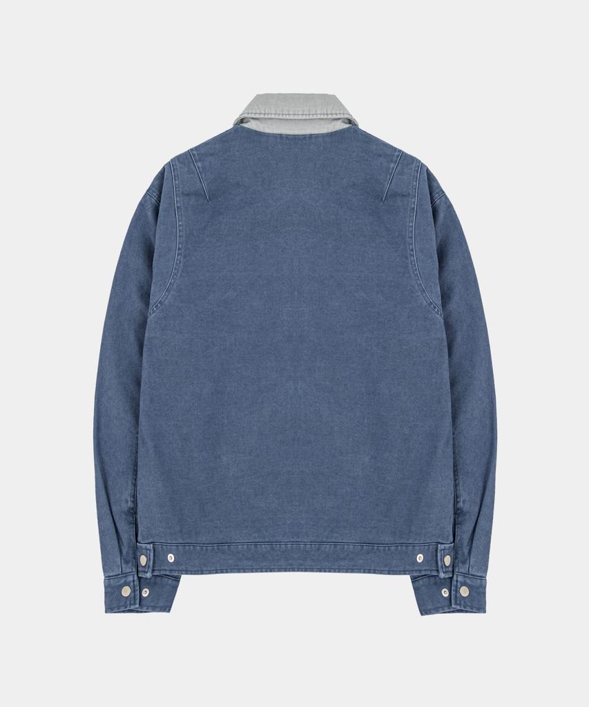 LETTERCOMO Heritage Washed Work Jacket Blue