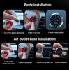 Joxoilso Multifunctional Fluorescent Car Dashboard Clock Car Mini Auto Clock Car Clock Refit Interior