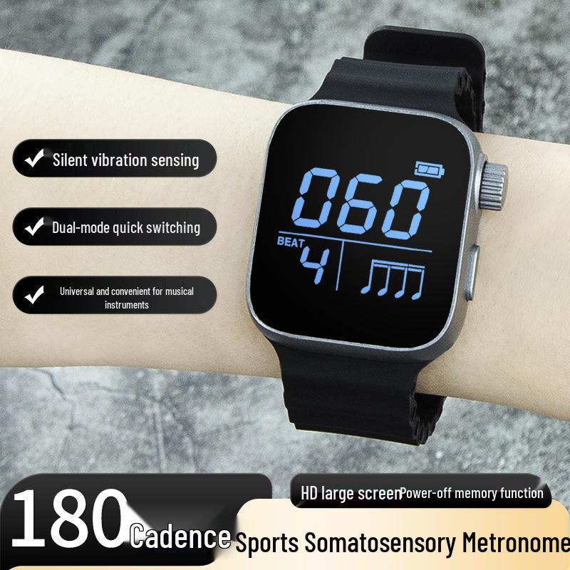 ROCKHOUSE Rhythm Elf Sports Watch: Ultra Slow Running Metronome, 180 BPM