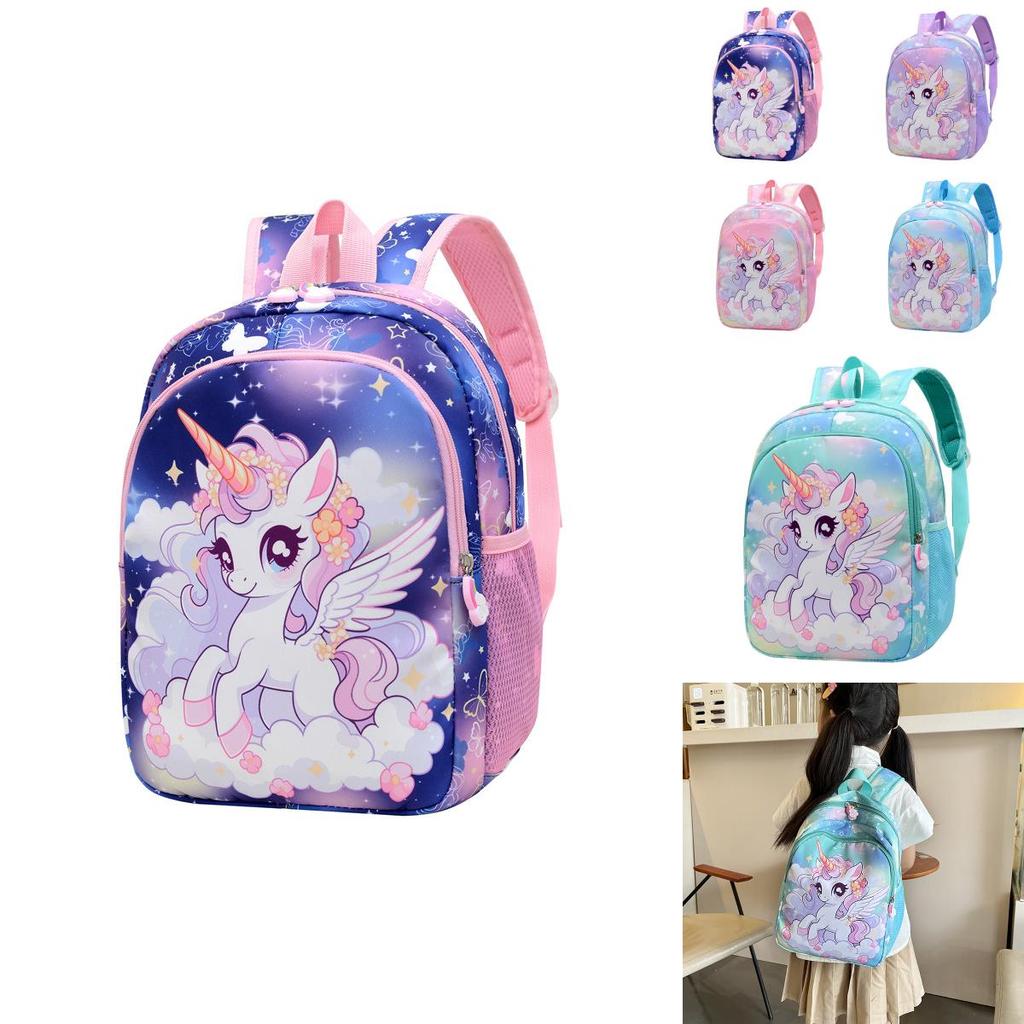 Cartoon Unicorn Childrens Backpack With Lightweight Durable Material For Kindergarten And Preschool