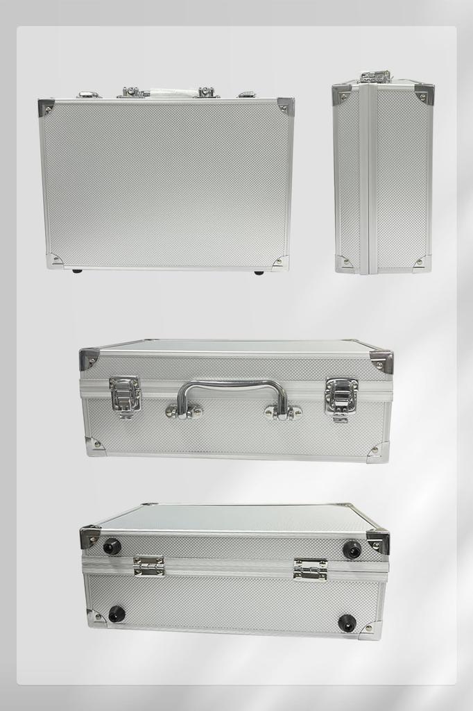 COBIVI Attache Aluminum Duralumin Display Attache Sponge Small Tool with Block Small Item Storage 30 X 21 X 10 Cm 30 X 21 X 10 Case, Case, Case, Box,