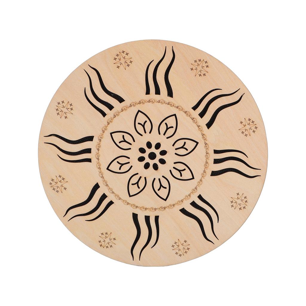Hand Drum Ethnic Percussion Instrument Poplar Wood Bamboo Drum for Home Party Supplies Onomatopoeic Music Portable Hand