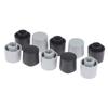5Pcs Plastic Half Shaft Knob Diameter 15.8Mm Height 17Mm Potentiometer Encoder Knob D-Shaped Inner Hole 6Mm
