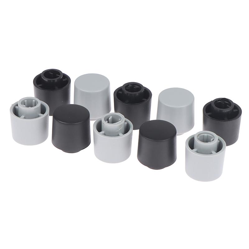 5Pcs Plastic Half Shaft Knob Diameter 15.8Mm Height 17Mm Potentiometer Encoder Knob D-Shaped Inner Hole 6Mm