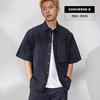 Converse Cool Fill Utility Woven Shirt Total Eclipse Mcj756 Ghm