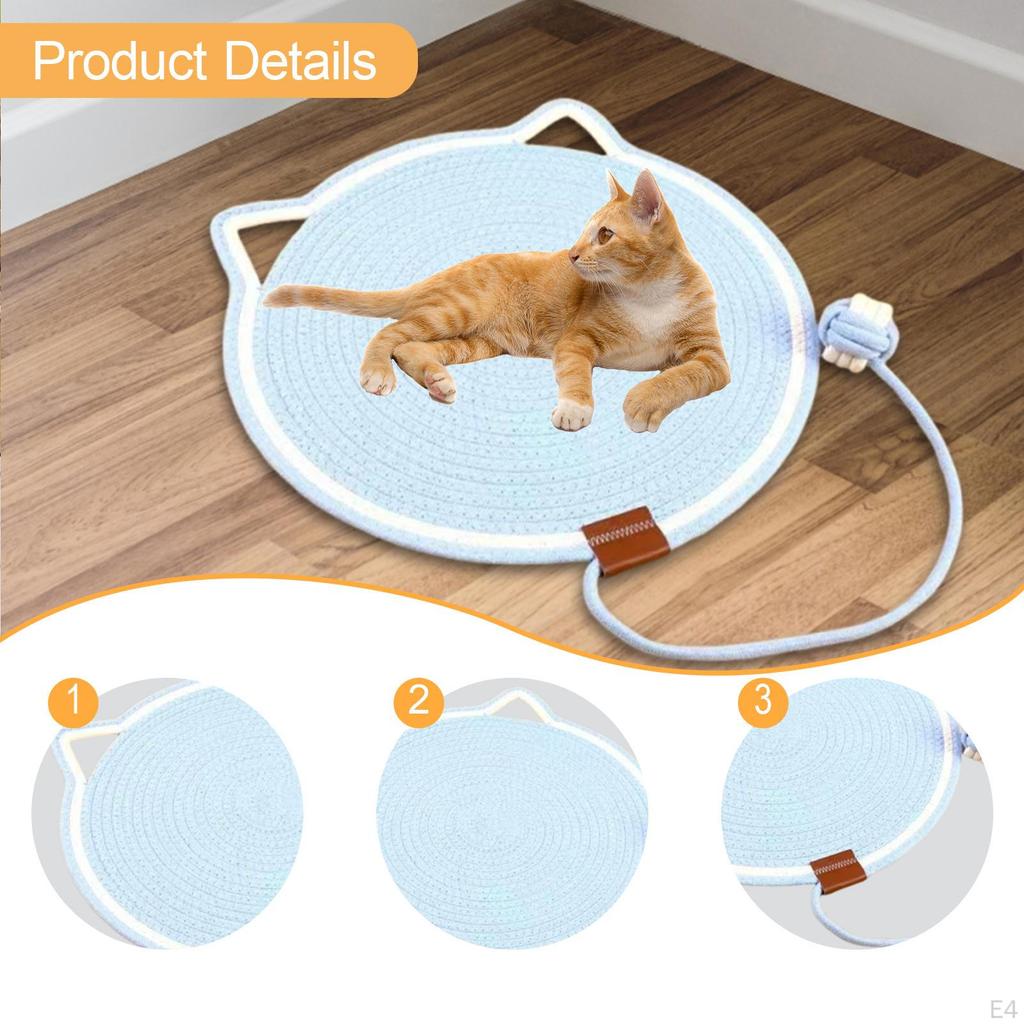 Katzenkratzer Karton Möbelschutz Interaktives Spielzeug Kratzmatte