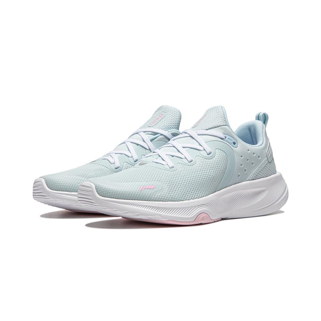 Li Ning Lan Guang Comfortable Versatile Shock Absorbing Durable Low Top Training Shoes Women Sneaker AFVU010-1