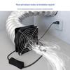 Mini Micro Bathroom & Kitchen Exhaust Fan with Range Hood for Soldering & Ventilation