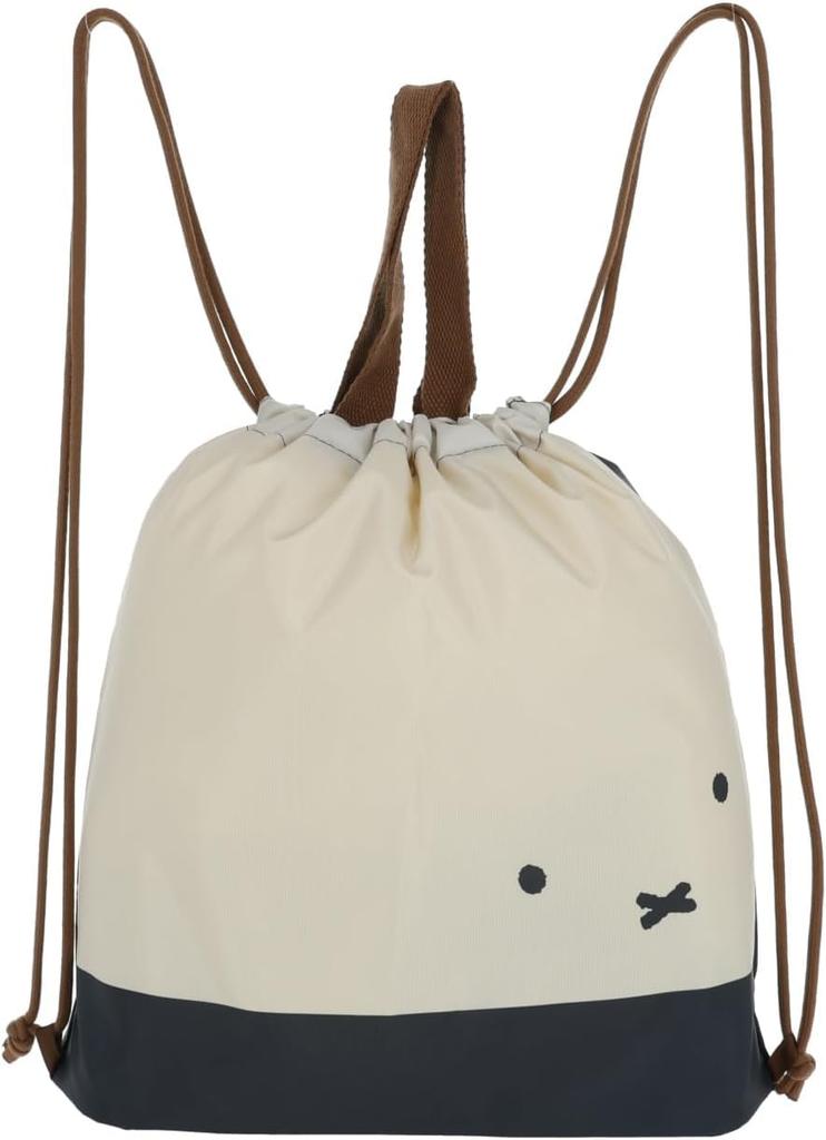 Marushin Miffy Drawstring Gym Traditional Perfect for and Elementary Perfect for Character 5825007900 Bag, Knapsack, Style, Preschool, Kindergarten,