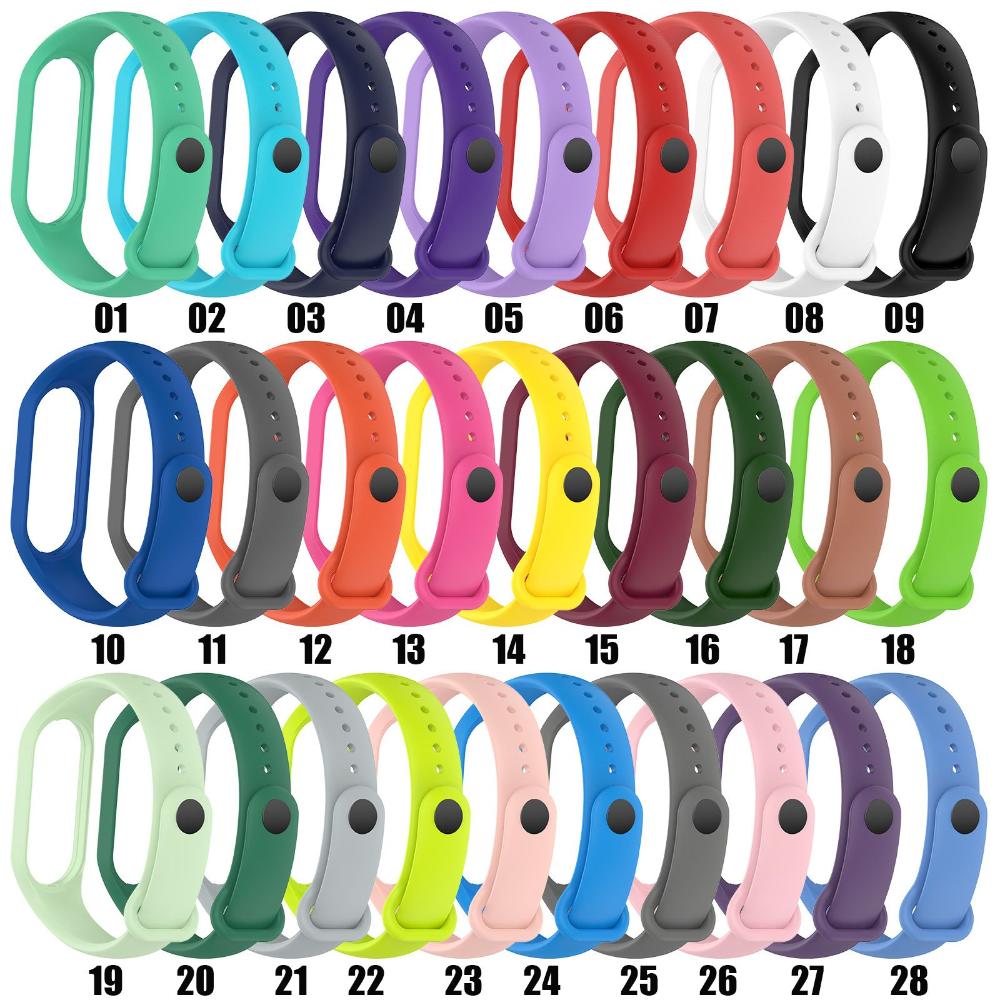 Colorful Accessories Smart Strap Replacement Bracelet Silicone Wristband