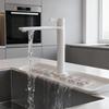 Silicone Faucet Water Catcher Mats Kitchen Sink Spill-Proof Drying Pads Anti-Slip Drain and Splash Guard Water Catcher Mat