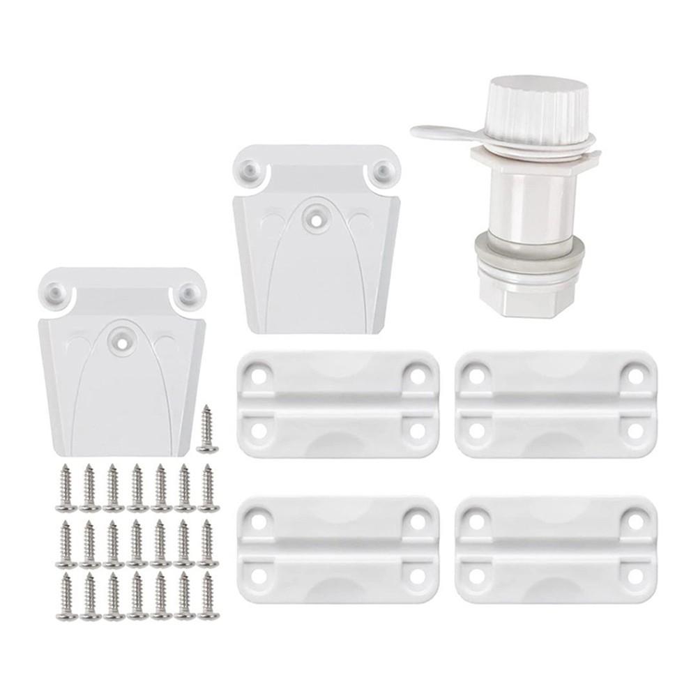 Comprehensive Repair Cooler Latches Kit Hinges Replacement