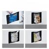 Double Velcro Elastic Mesh Pocket Wall-mounted Large-capacity Kitchen Rubbish Bag Storage Net