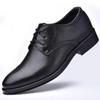 Fashion Men's Shoes Black Leather Formal Shoes for Men Oxfords Male Wedding Party Office Business Shoe Man zapatos de hombre Plus Size