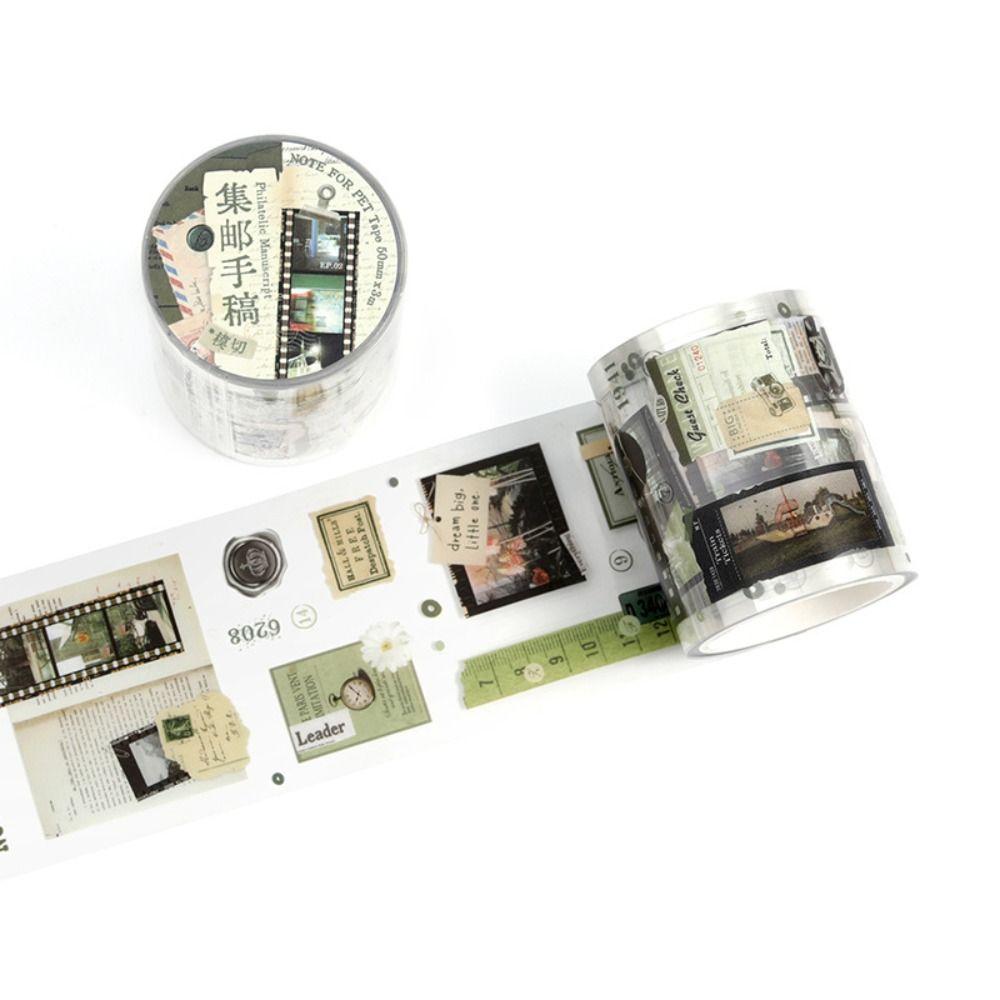 Film Projection Series Washi Tape DIY Scrapbook Tape Vintage Decorative Paper Tape  Gift Wrapping