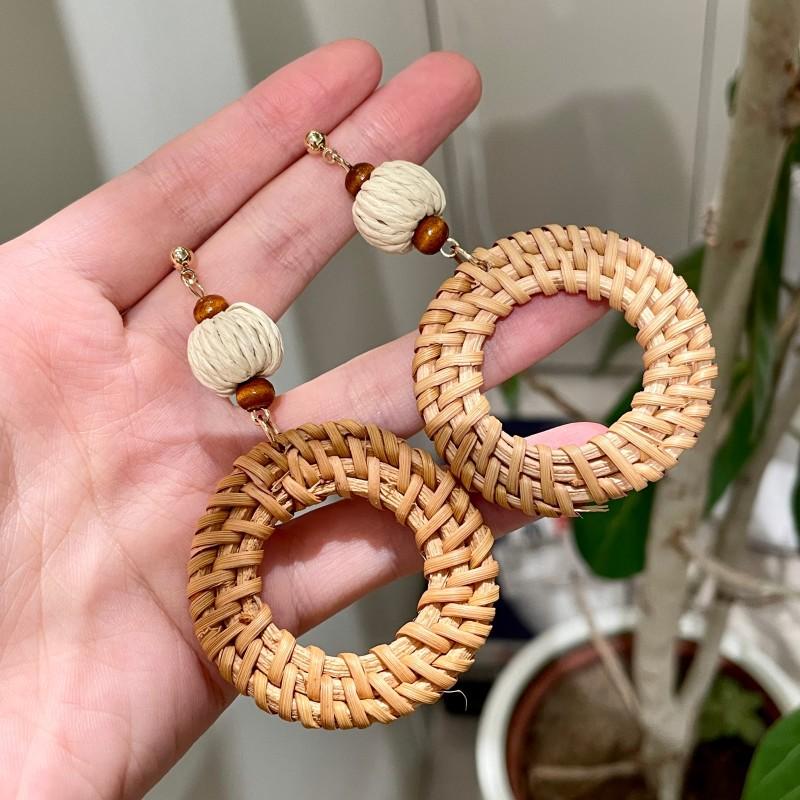 Natural tiger's eye stone series stud earrings for women Maillard exquisite retro earrings niche light luxury high-end temperament earrings