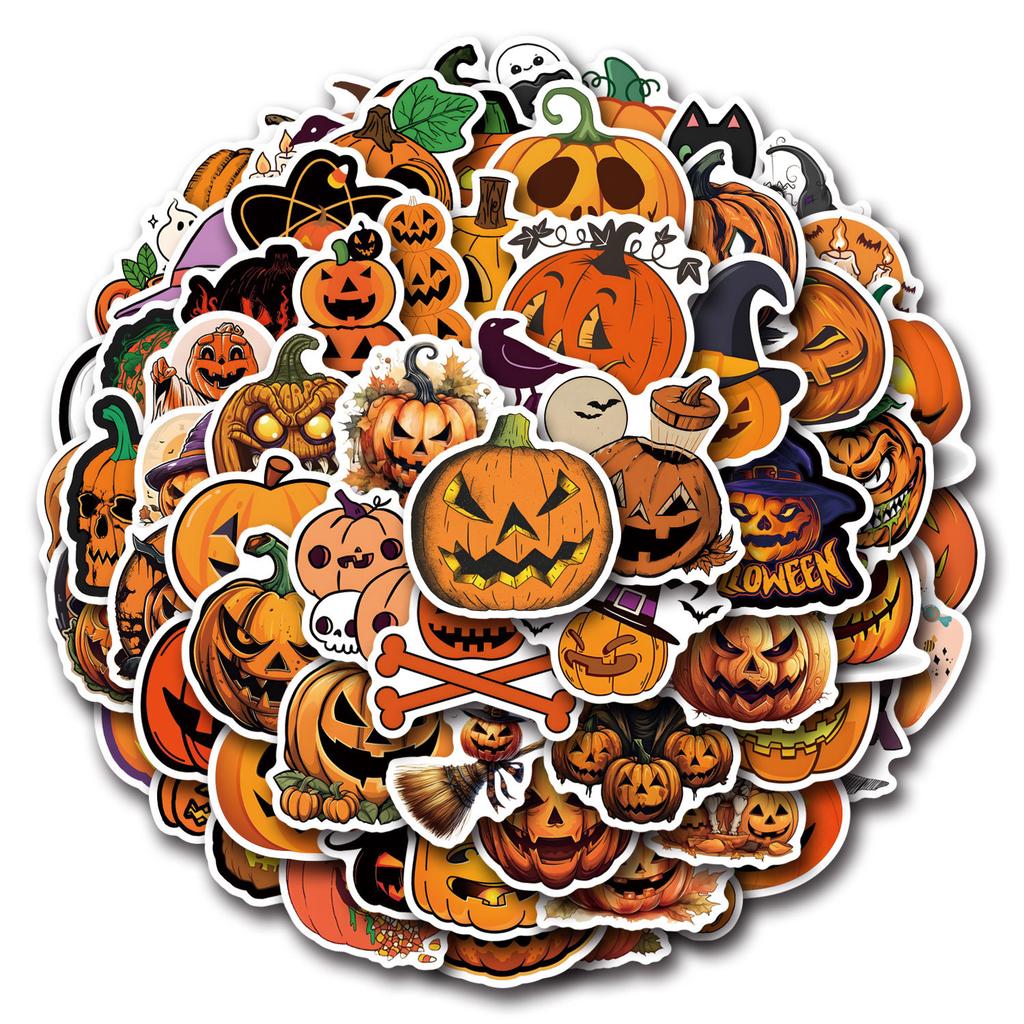 110 Nowe Naklejki Graffiti Dyniowe Dekoruj Walizkę Telefon Komórkowy Wodoodporne Personalizowane Naklejki