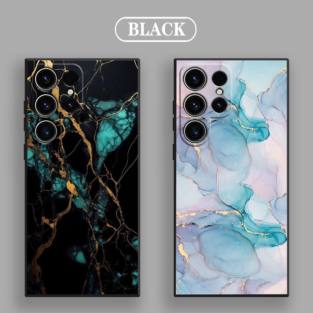 Watercolor Abstract Marble Pattern S26Ultra Case For Samsung Galaxy S26 S25 S24 S23 S20 S21 FE S22 Ultra Plus Cases Phone Cover