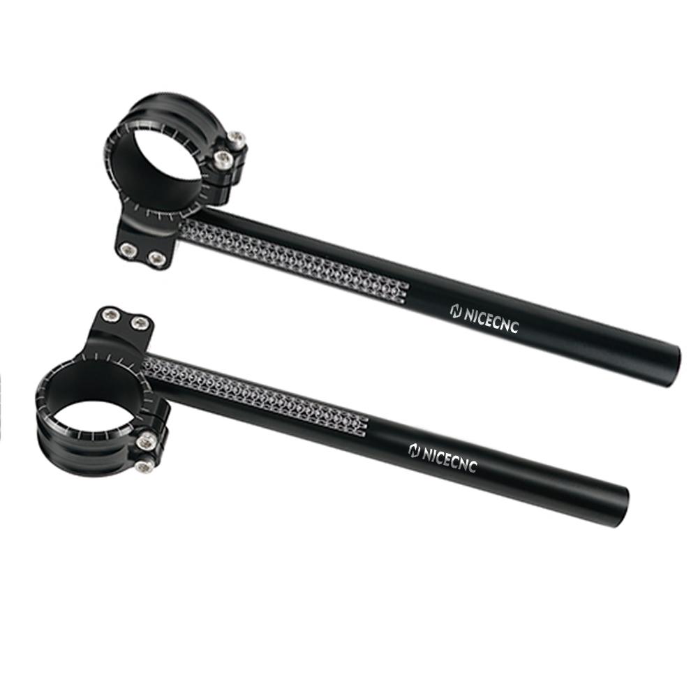 For 2005-2018 Yamaha R1 R6 Handlebar 50mm Fork Motorcycle Clip-Ons Handlebars for Kawasaki Ninaja ZX6R 03-08 13-18 ZX10R 04-2018