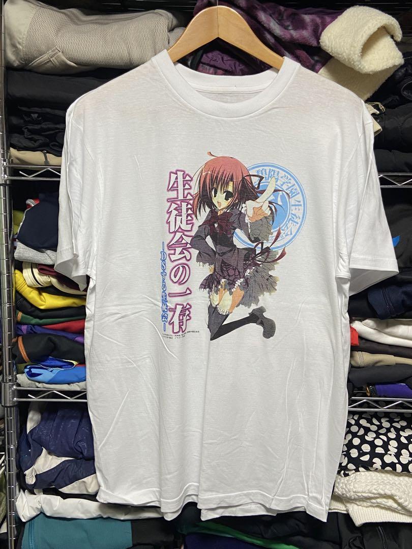 

[USED] Seitokai no Ichizon © 2010 Kadokawa Shoten Anime T-shirt Moe T-shirt Character T-shirt