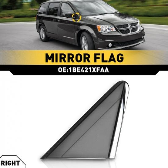 Right Mirror Flag Applique For Chrysler Town & Country Dodge Grand Caravan 08-20
