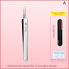 Ultra-Fine Cell Pimples Blackhead Clip Tweezers Beauty Salon Remover Acne Needle Blackhead Deep Cleaner Clip Face Skin Care Tool