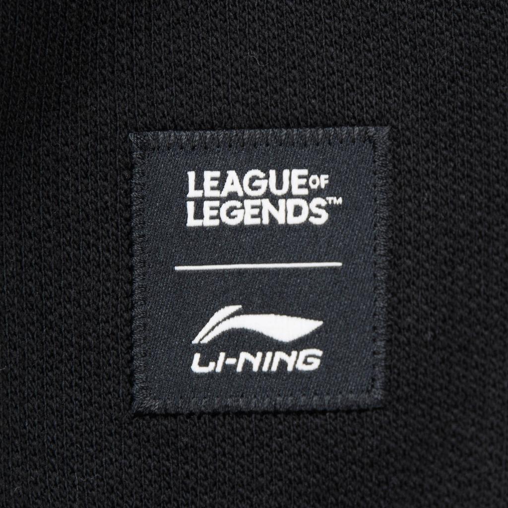 Li Ning Sports Lifestyle Series Loose Fit Hooded Letter Sweatshirt Men sweatshirt AWDVA11-3