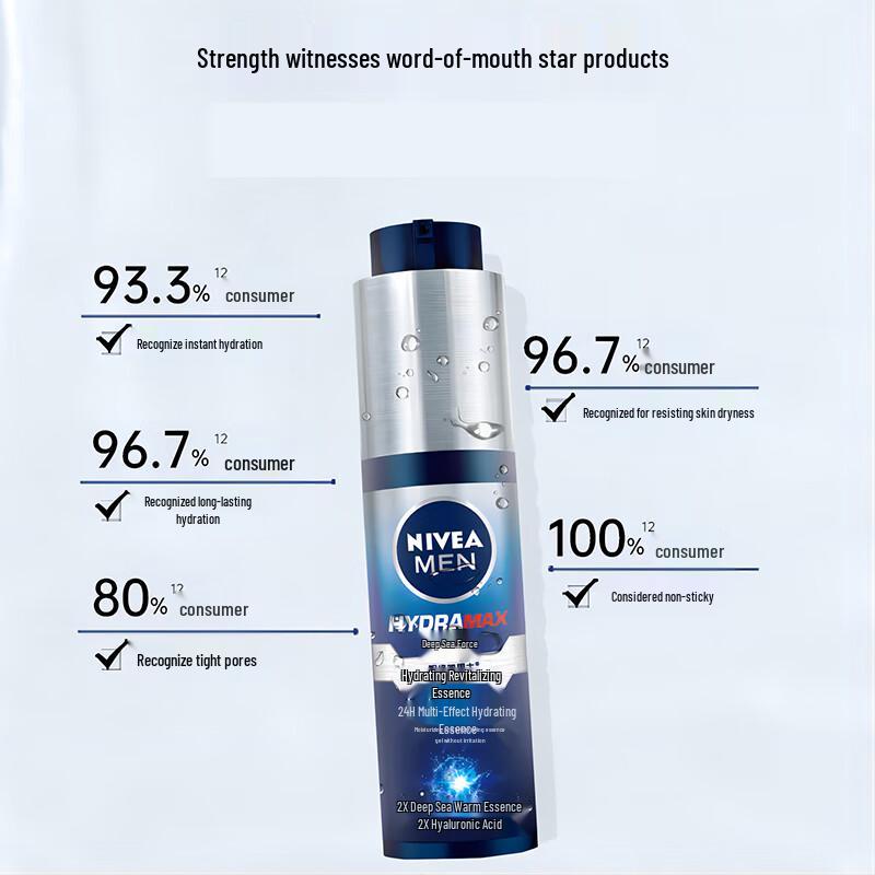 NIVEA Men's Hydrating Skincare Set - Double Essence