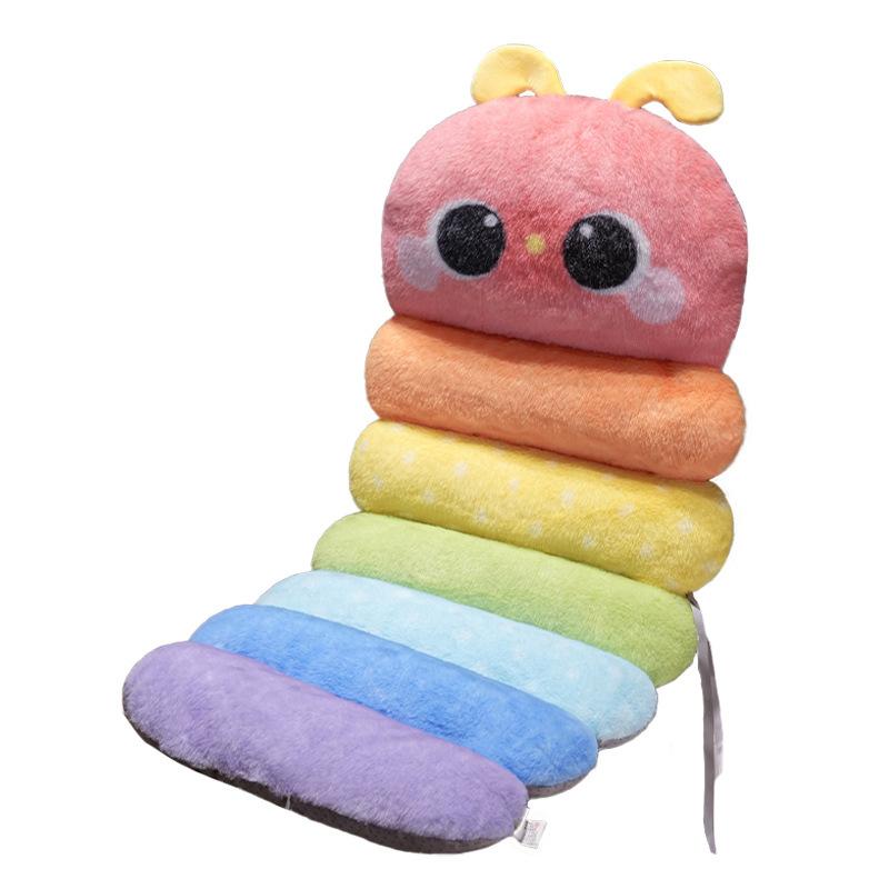 Autumn And Winter Thickened One-Piece Seat Cushion Lazy One-Piece Butt Cushion Office Cat Claw Cushion Caterpillar Plush Chair Cushion