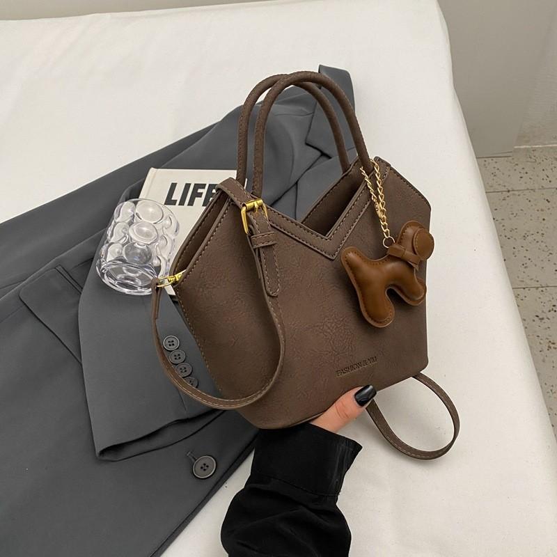 Tote Shoulder Single Bag Commuter Underarm Bag Large Capacity Women Material Pu