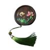 Magpie Chinese Style Handheld Mirror Portable Pocket Makeup Mirror Wooden Cosmetic Mirror  Girls